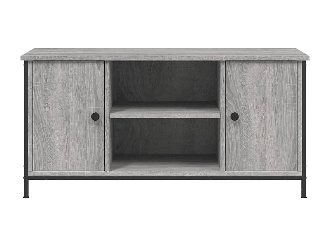 Meuble TV Sonoma gris 100x40x50 Bois d'ingénierie
