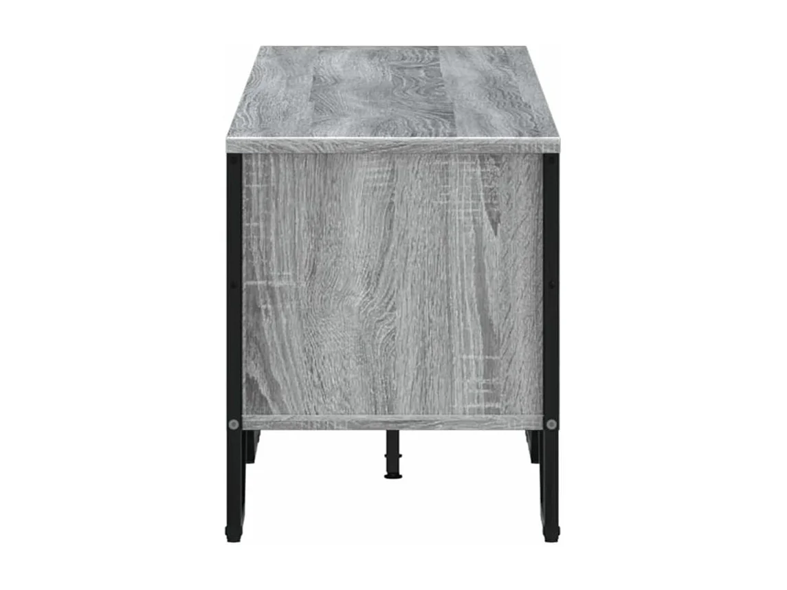 Meuble TV sonoma gris 180x34x41 bois d'ingénierie