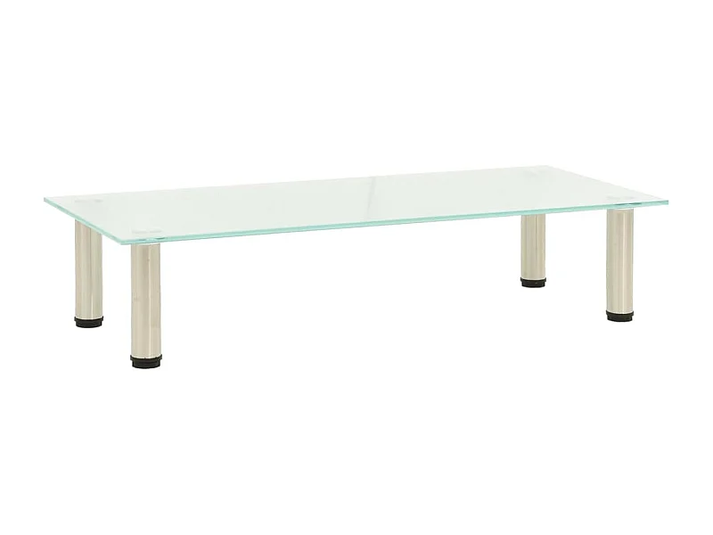 Meuble TV Givré 80x35x17 Verre trempé