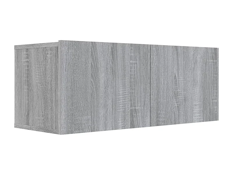 Meuble TV Sonoma gris 80x30x30 Bois d'ingénierie