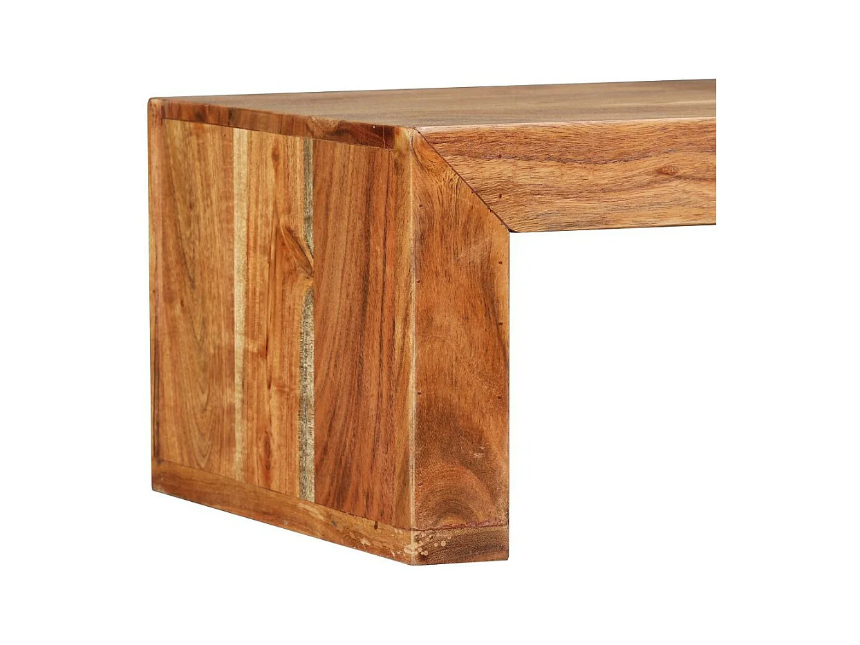 Meuble TV bois d'acacia massif Paula