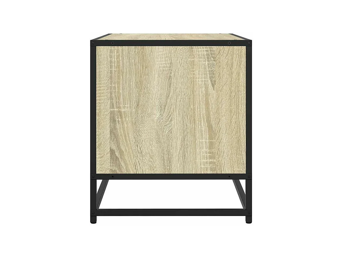 Meuble TV chêne sonoma 270x40x46 bois d'ingénierie