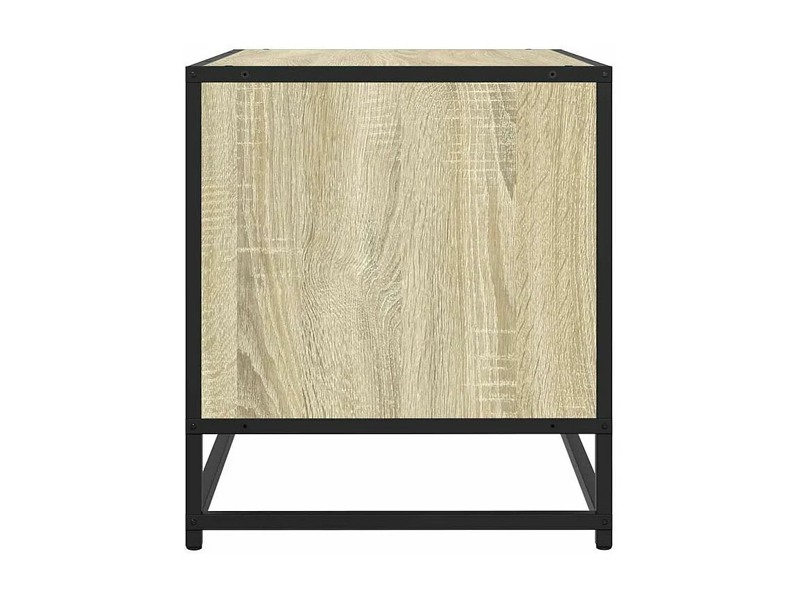 Meuble TV chêne sonoma 270x40x46 bois d'ingénierie