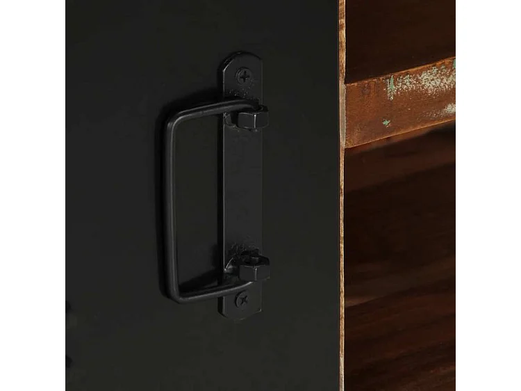 Meuble TV 80x30x40 bois de récupération massif