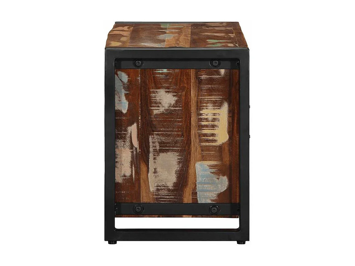 Meuble TV 80x30x40 bois de récupération massif