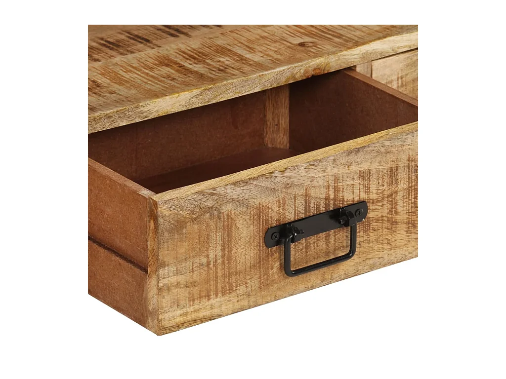 Meuble TV 120x30x45 Bois massif de manguier