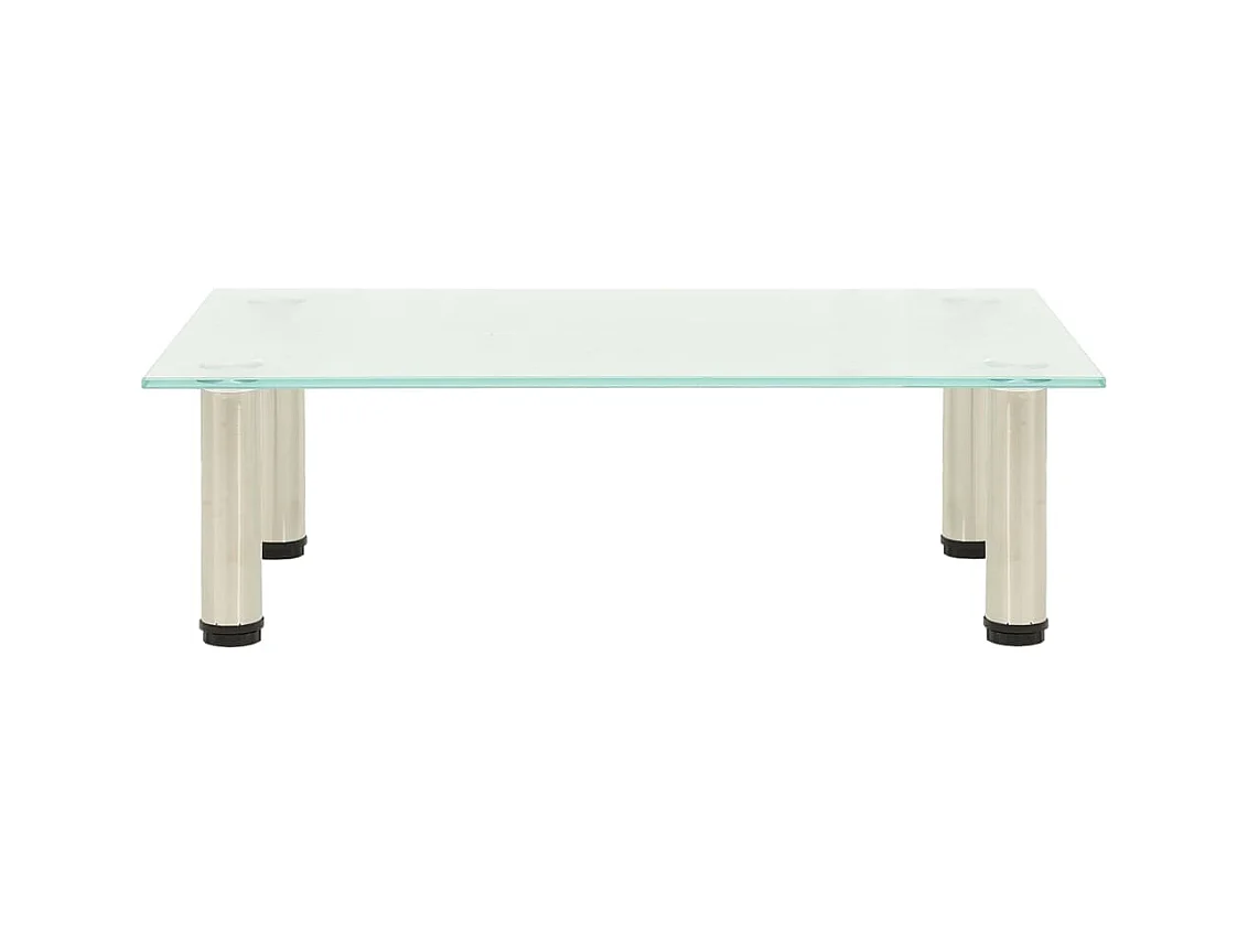 Meuble TV Givré 60x35x17 Verre trempé