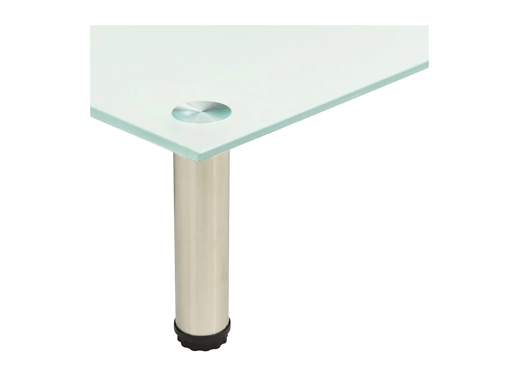 Meuble TV Givré 60x35x17 Verre trempé