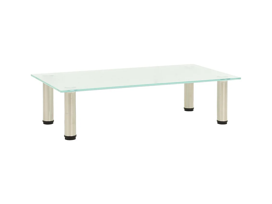 Meuble TV Givré 60x35x17 Verre trempé