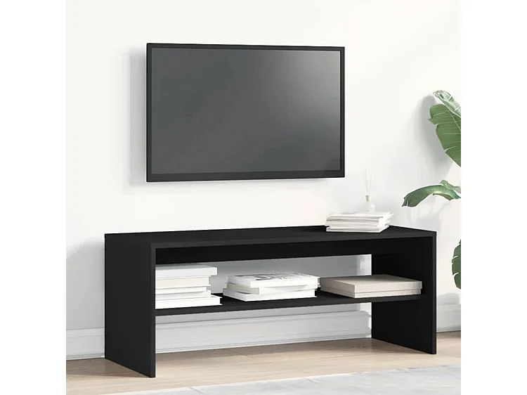 Meuble TV Noir 100 x 40x40