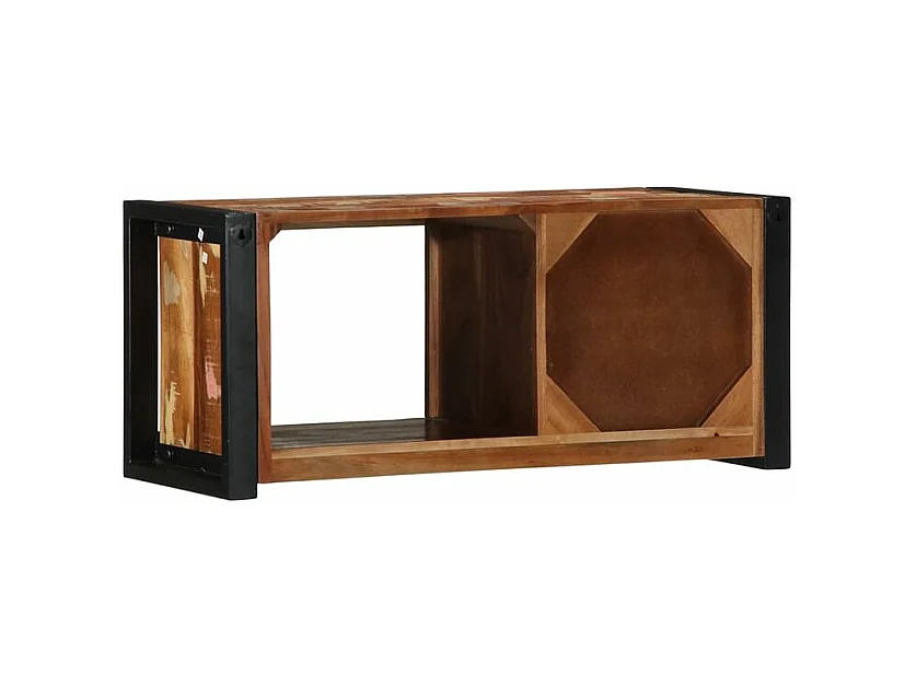 Meuble TV 80x30x35 bois massif de récupération