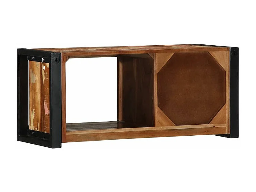 Meuble TV 80x30x35 bois massif de récupération