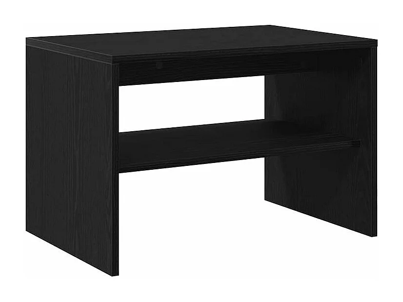 Meuble TV chêne noir 60x40x40 bois d'ingénierie