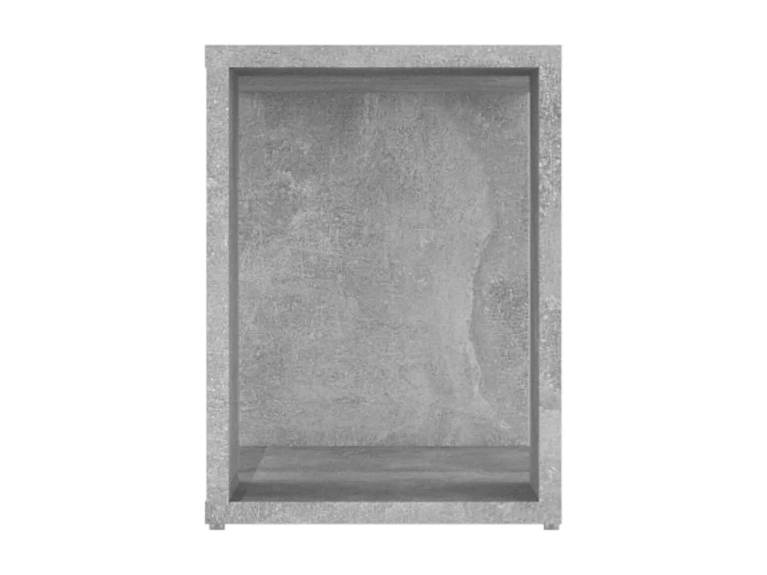 Meuble TV Gris béton 80x24x32