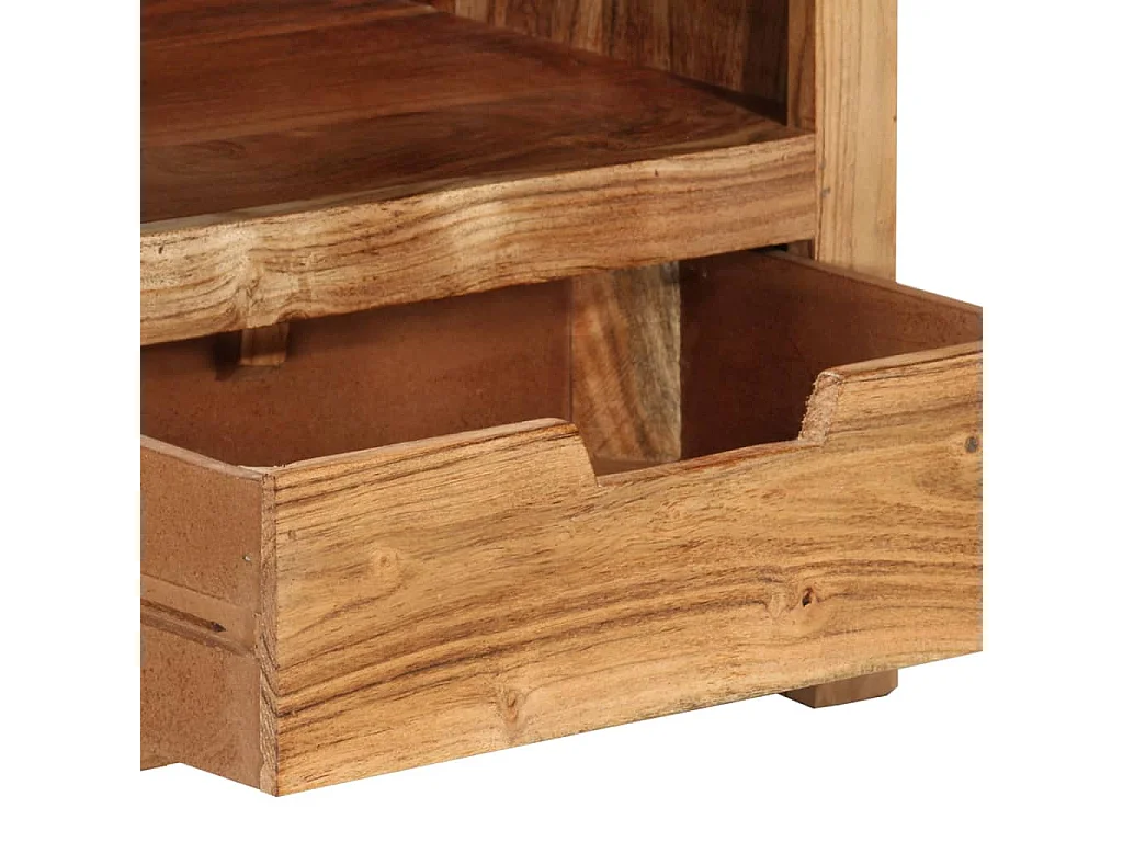 Meuble TV 88x35x40 Bois d'acacia massif