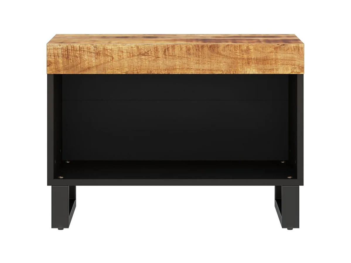 Meuble TV 60x33x43,5 bois massif de manguier