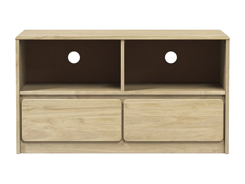 Meuble TV 99x43x55 bois de pin massif