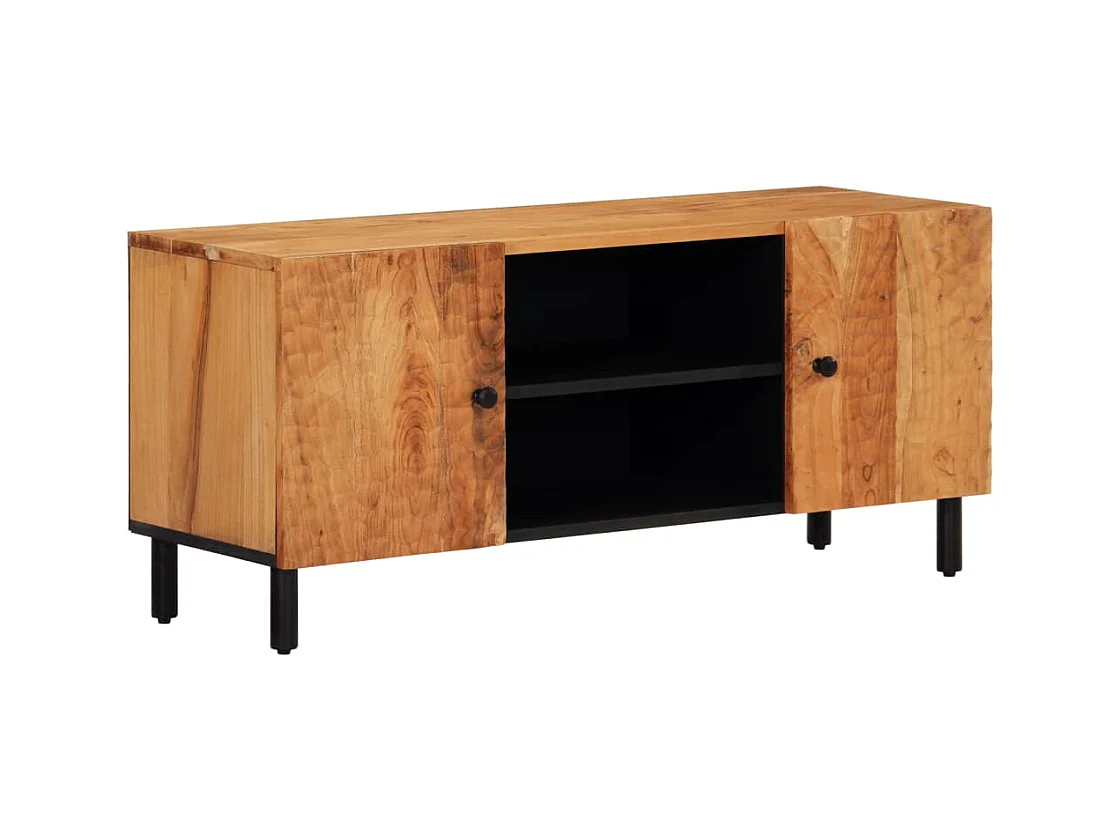 Meuble TV 105x33x46 Bois d'acacia massif