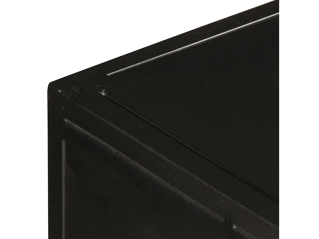 Meuble TV 90x30x40 Bois de manguier brut 2