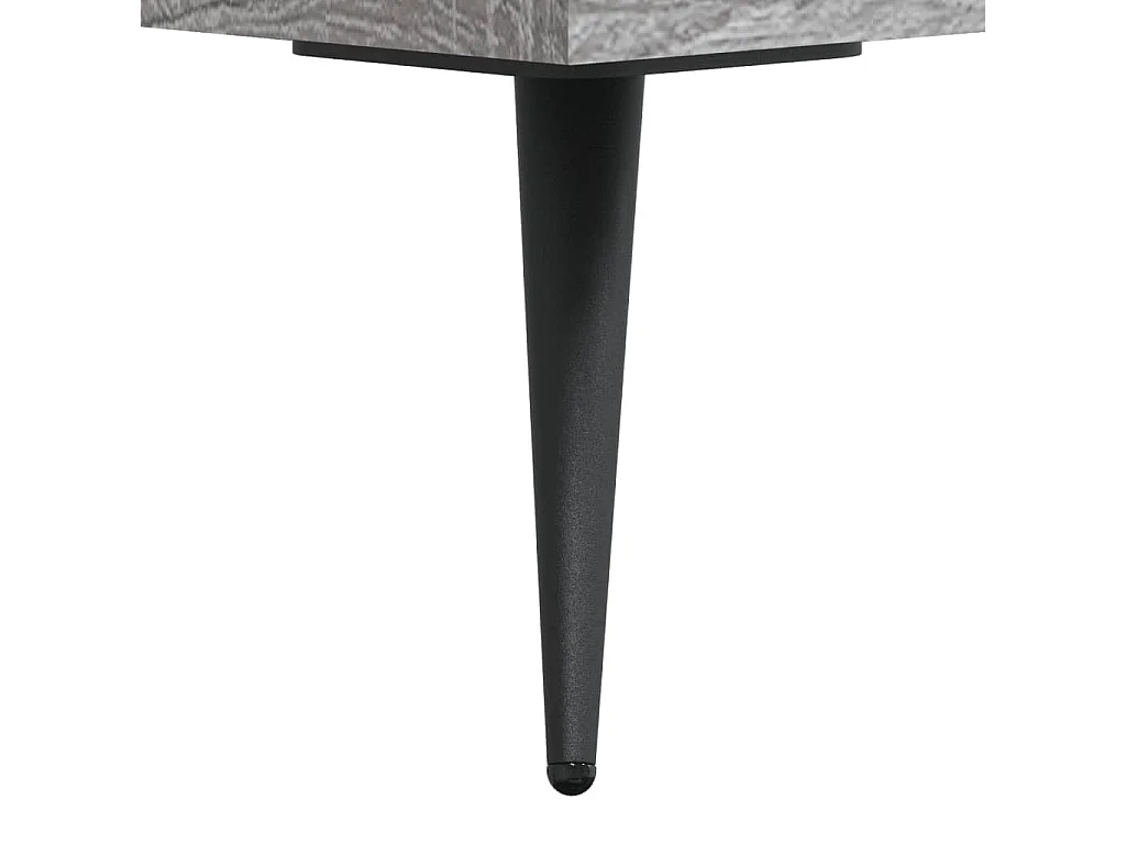 Meuble TV sonoma gris 150x36x30 bois d'ingénierie