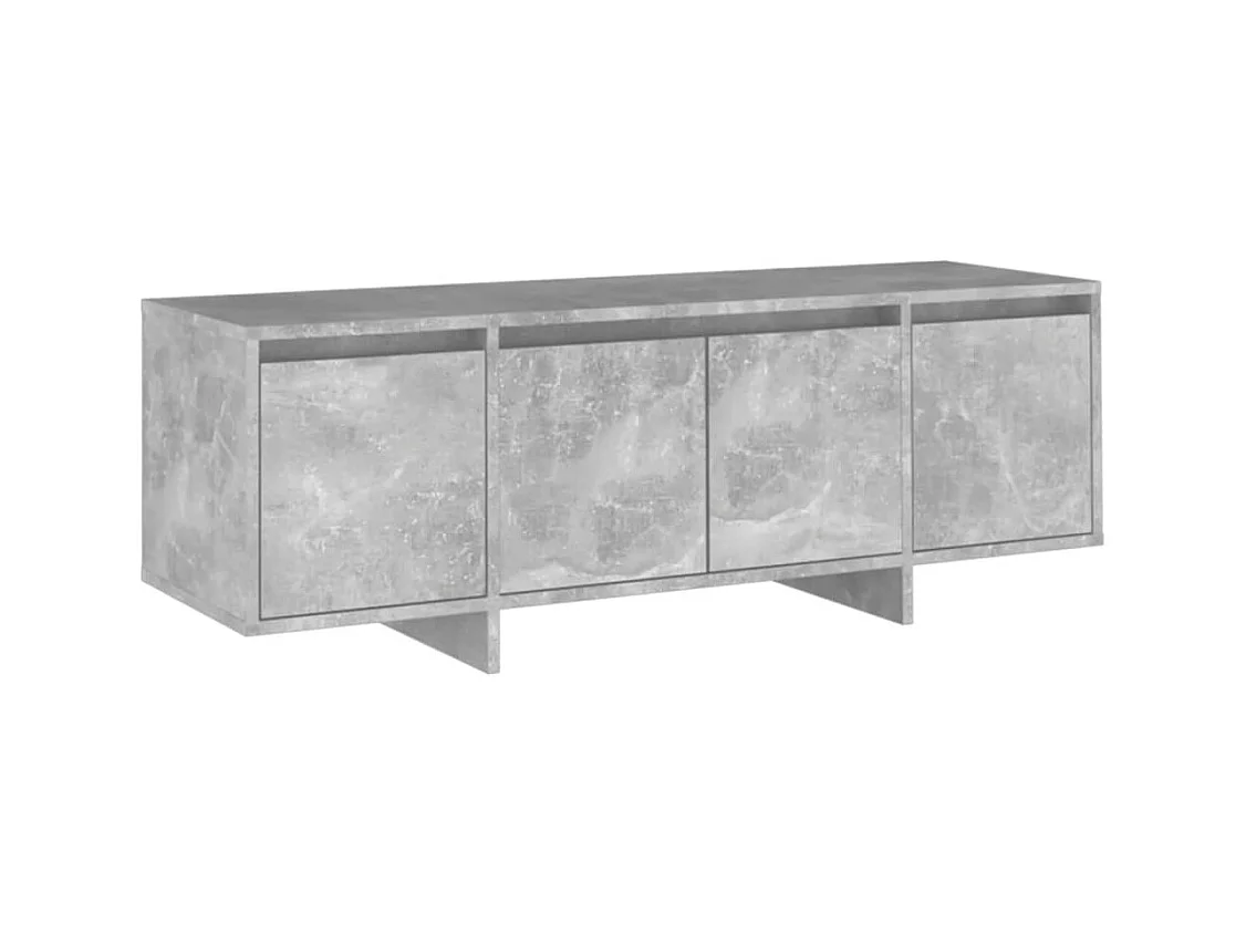 Meuble TV Gris béton 120x30x40,5