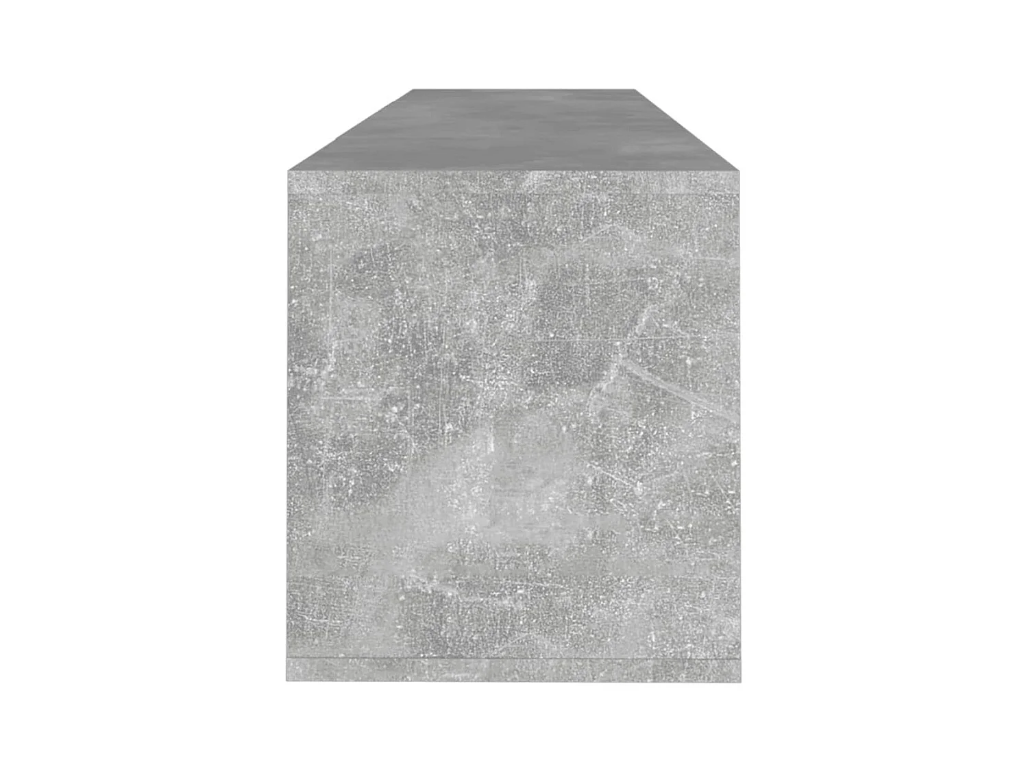 Meuble TV Gris béton 120x30x40,5