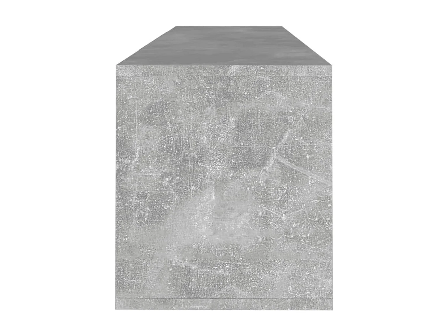 Meuble TV Gris béton 120x30x40,5