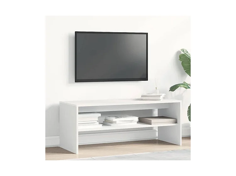 Meuble TV Blanc 100 x 40x40