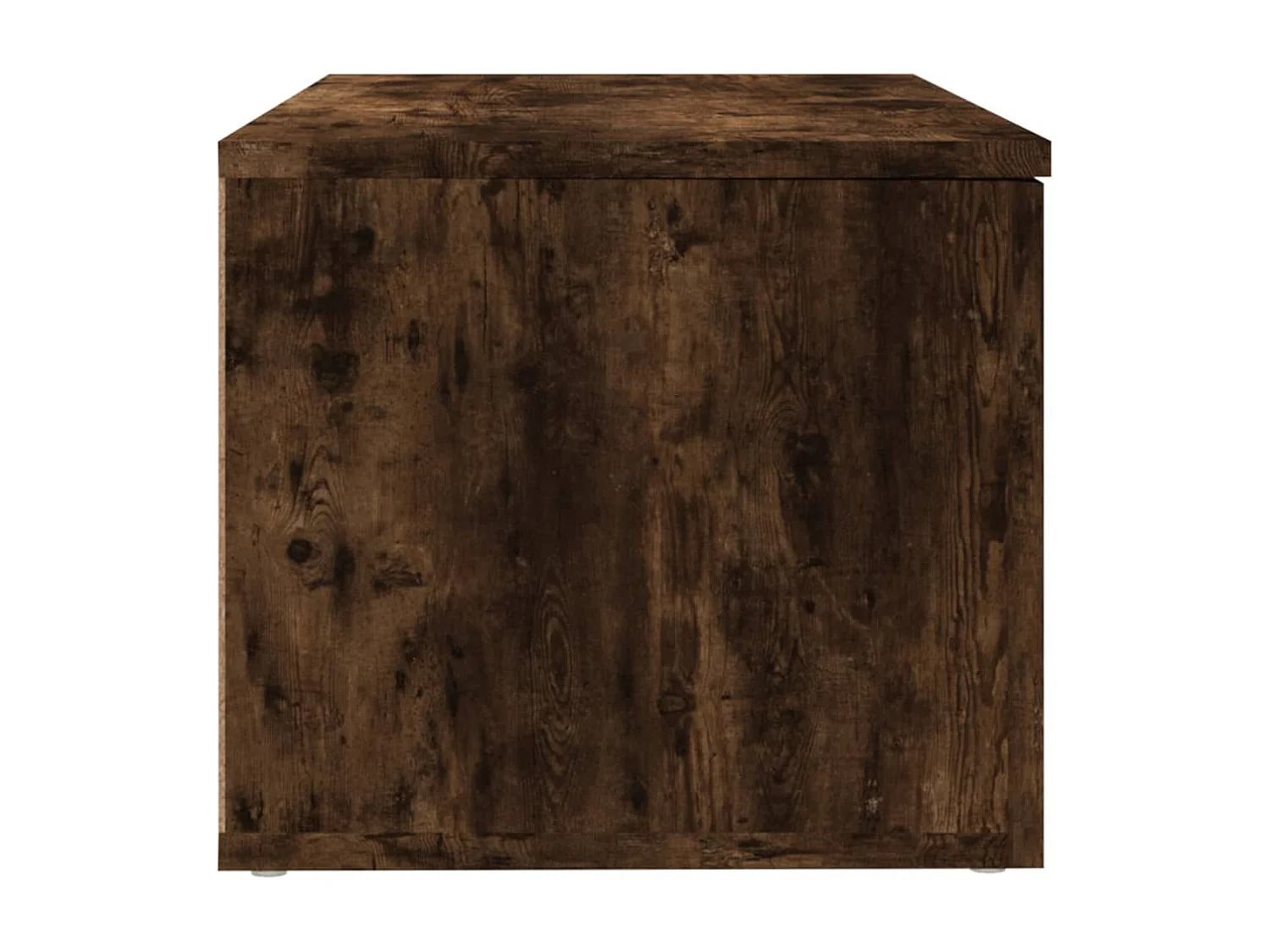 Meuble TV Chêne fumé 80x34x30 Bois d'ingénierie