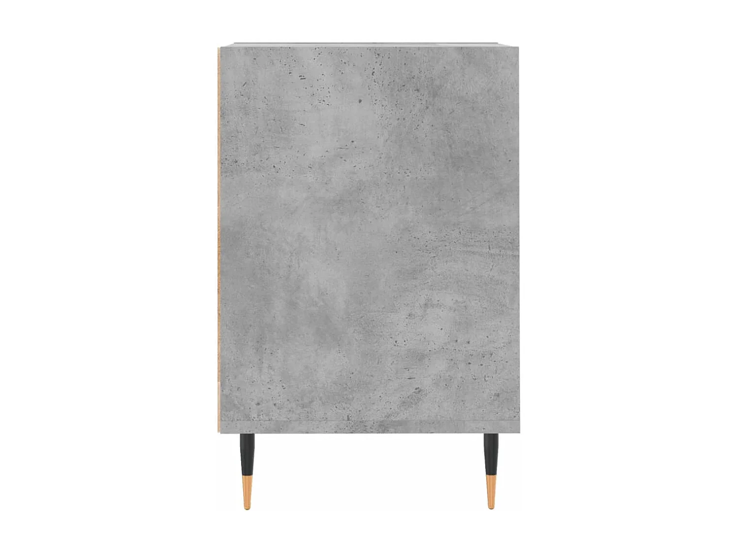 Meuble TV Gris béton 100x35x55 Bois d'ingénierie