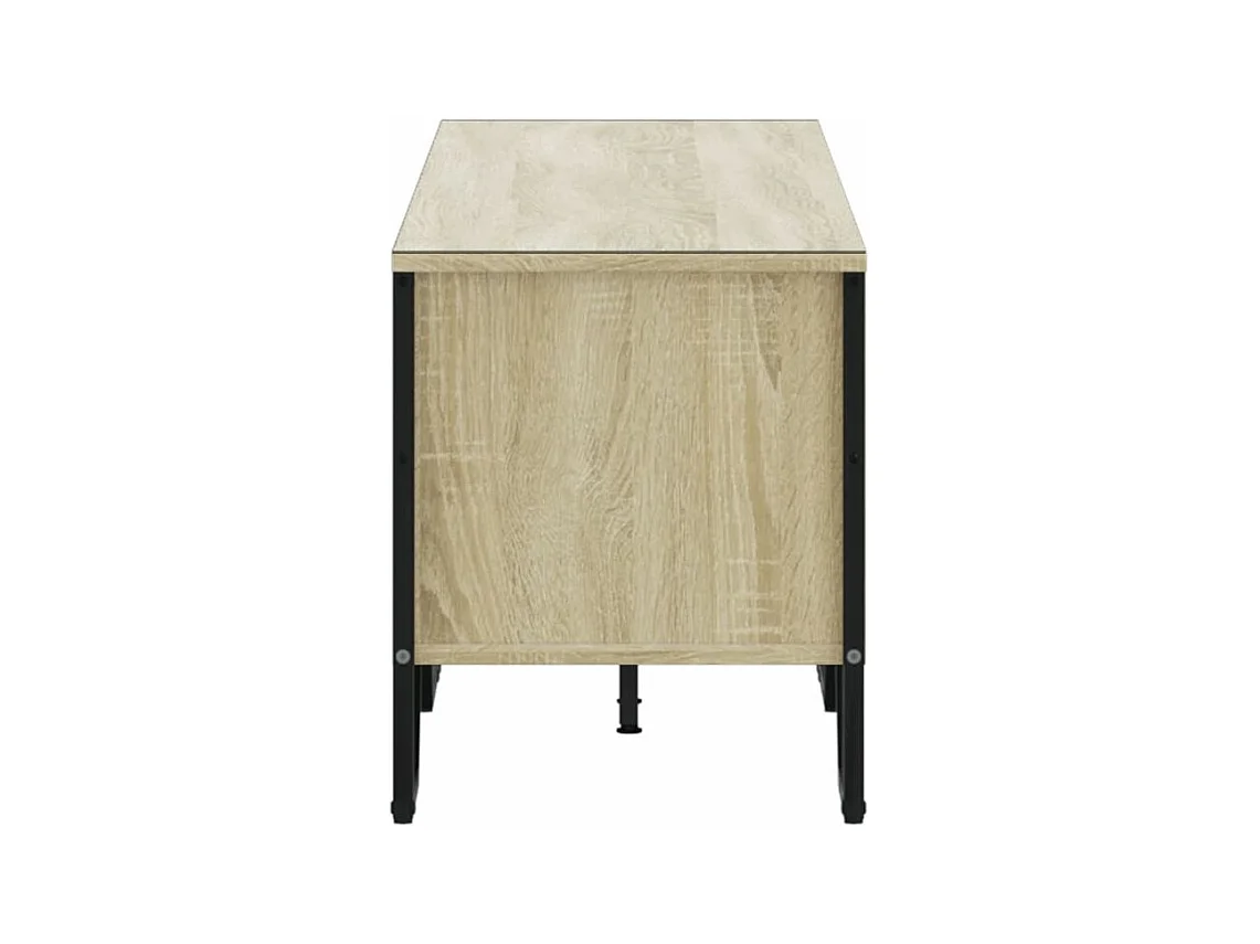 Meuble TV chêne sonoma 180x34x41 bois d'ingénierie