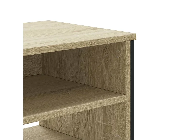 Meuble TV chêne sonoma 180x34x41 bois d'ingénierie