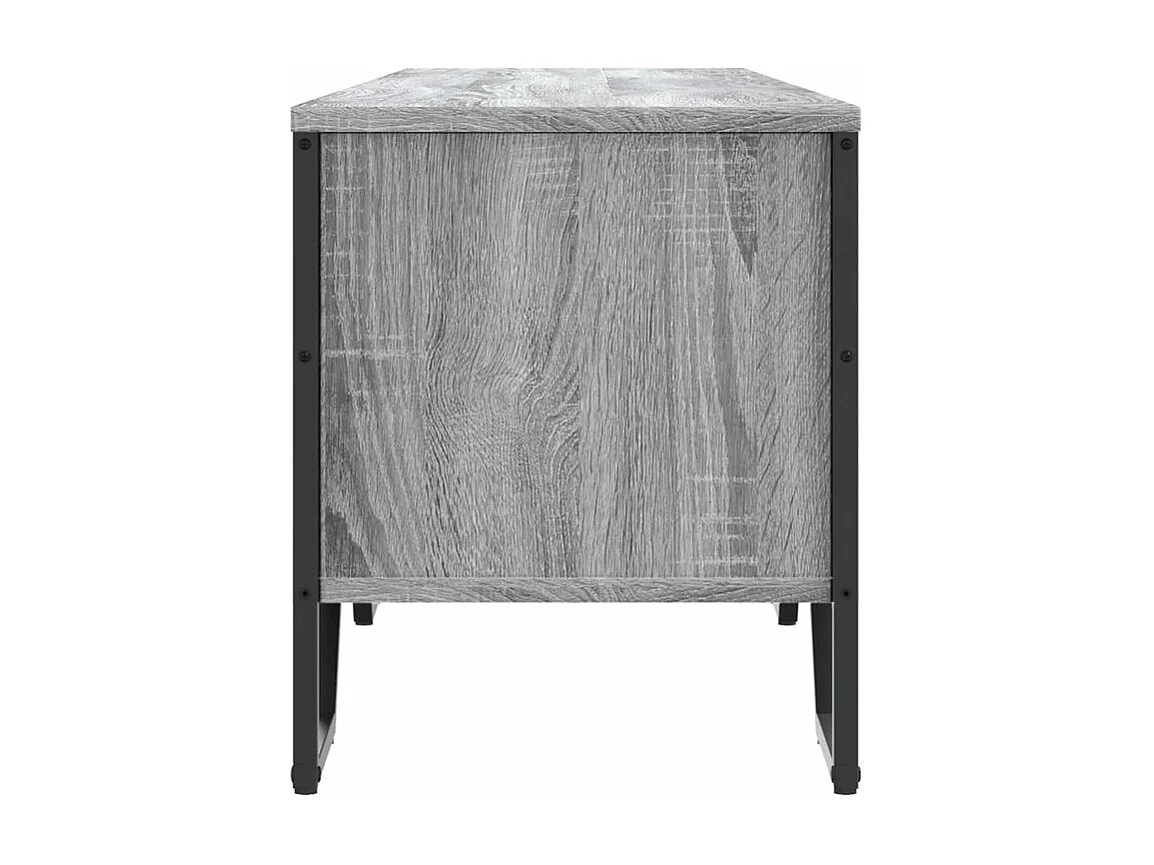 Meuble TV sonoma gris 180x34x41 bois d'ingénierie