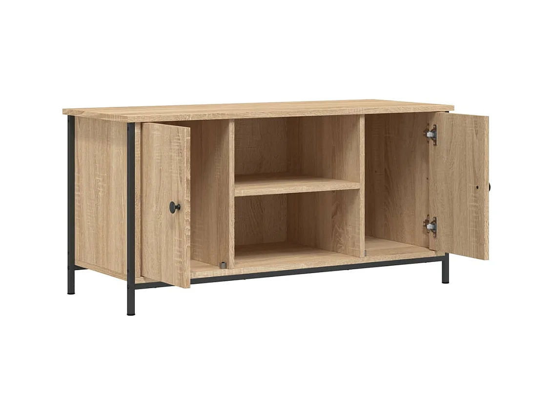 Meuble TV Chêne sonoma 100x40x50 Bois d'ingénierie