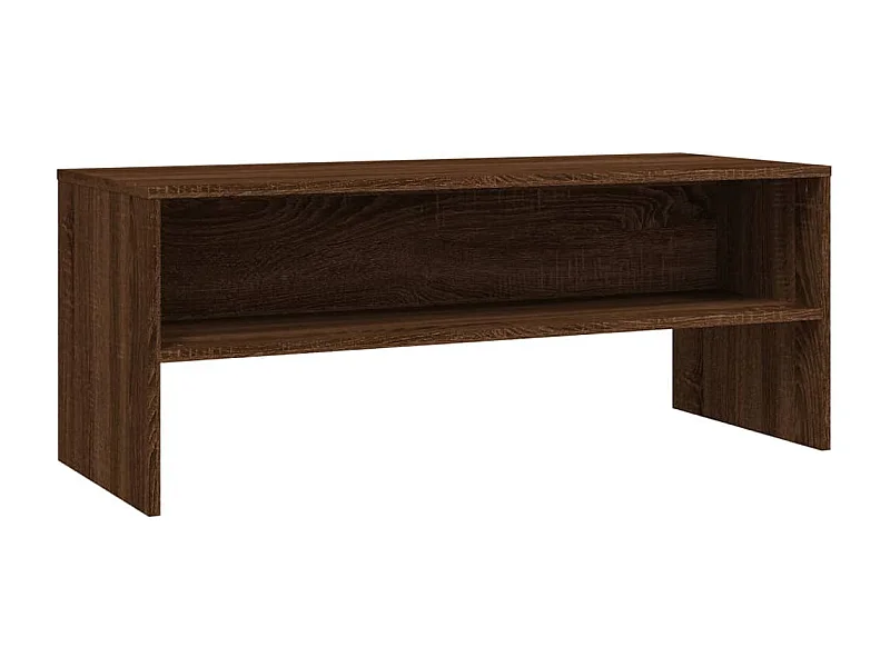 Meuble TV Chêne marron 100x40x40 Bois d'ingénierie