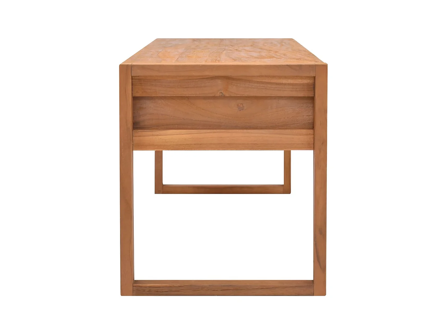 Meuble TV 140x40x45 Bois de teck recyclé