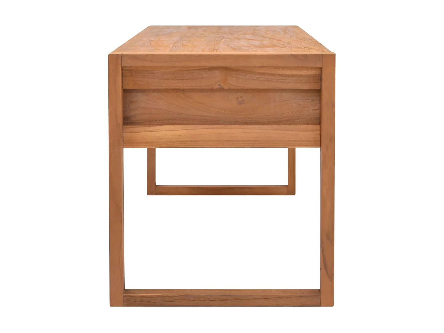 Meuble TV 140x40x45 Bois de teck recyclé