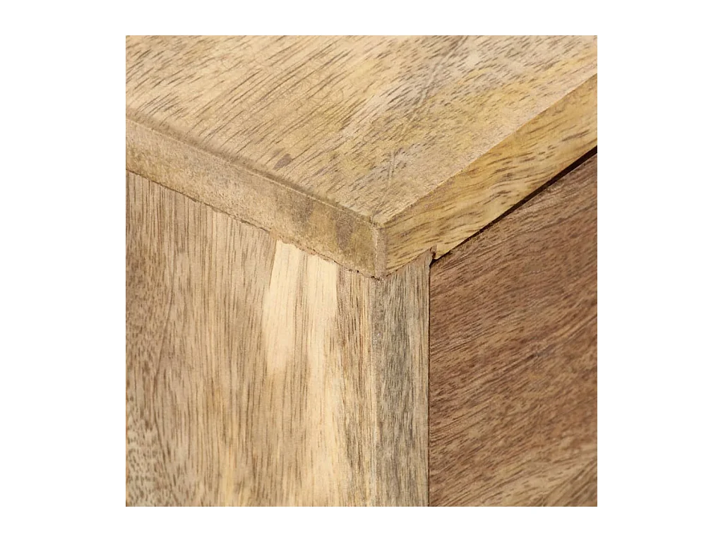 Meuble TV 140x30x50 Bois de manguier massif