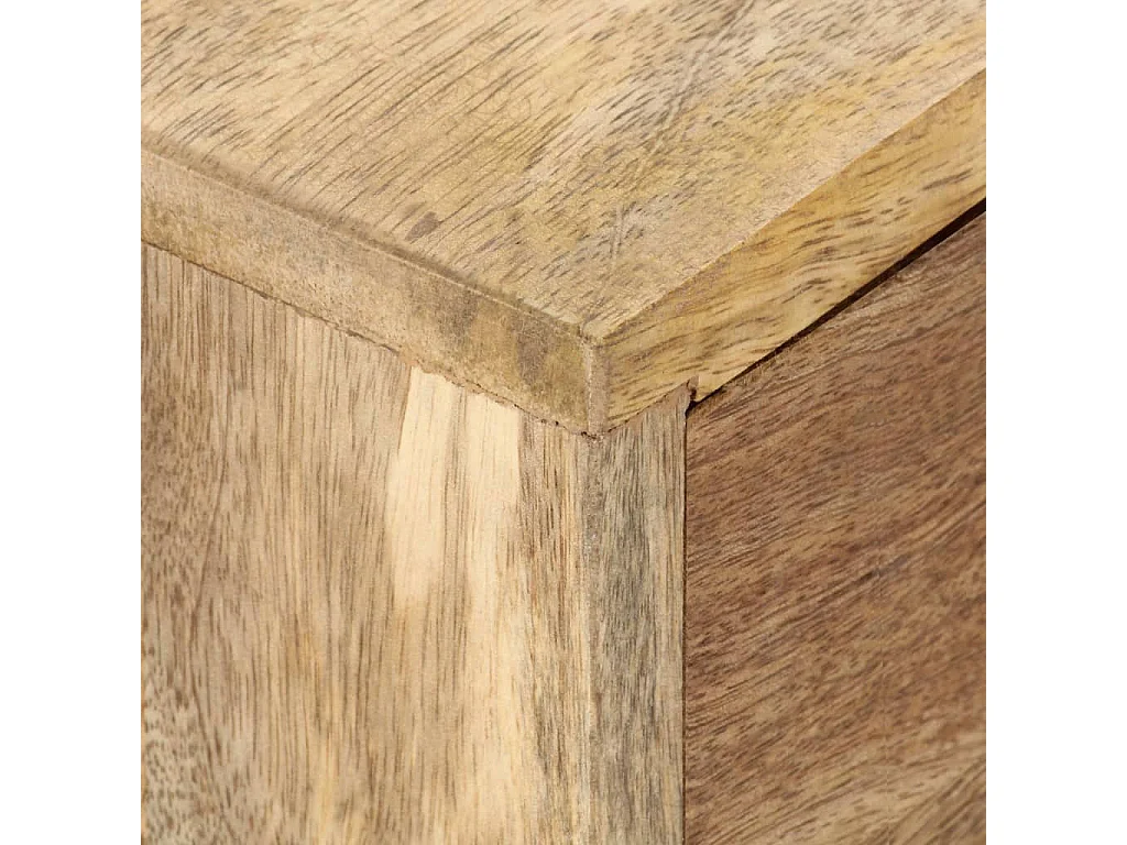 Meuble TV 140x30x50 Bois de manguier massif