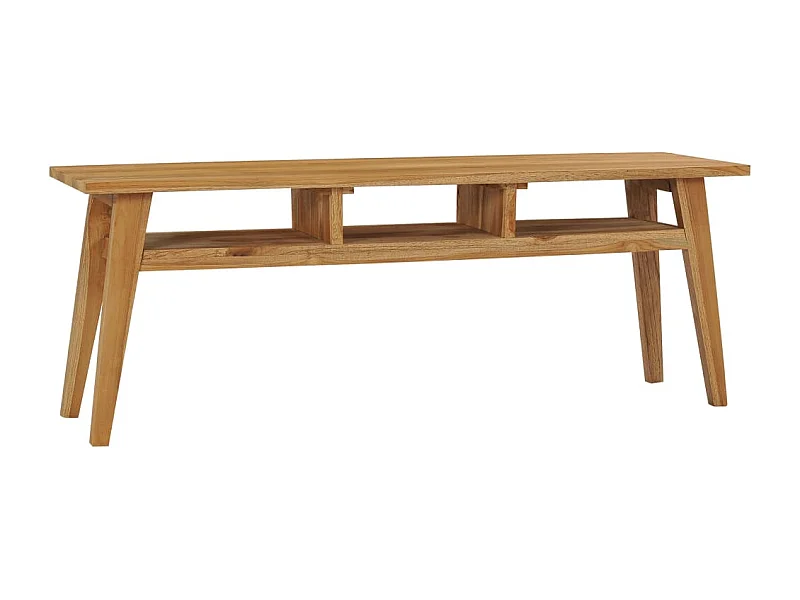 Meuble TV 120x35x45 Bois de teck massif