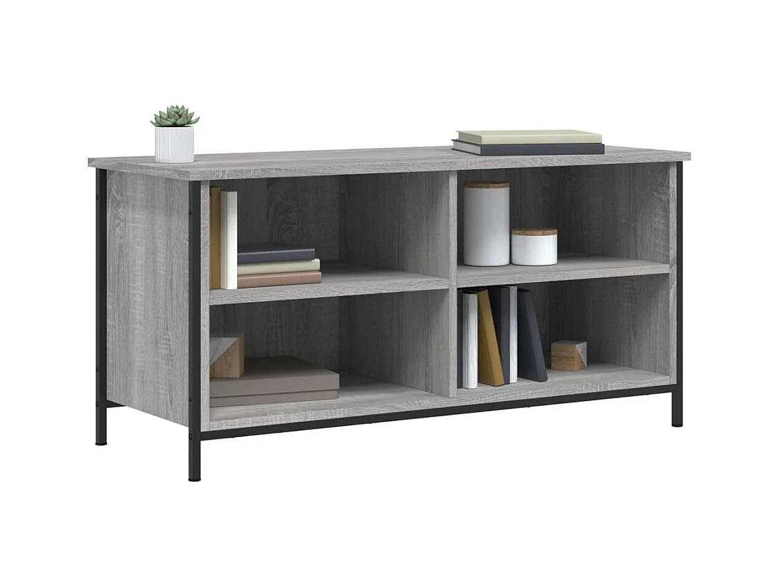 Meuble TV Sonoma gris 100x40x50 Bois d'ingénierie