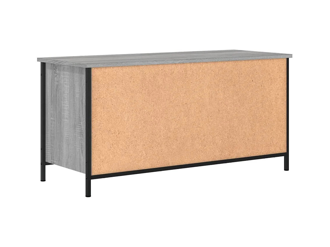 Meuble TV Sonoma gris 100x40x50 Bois d'ingénierie