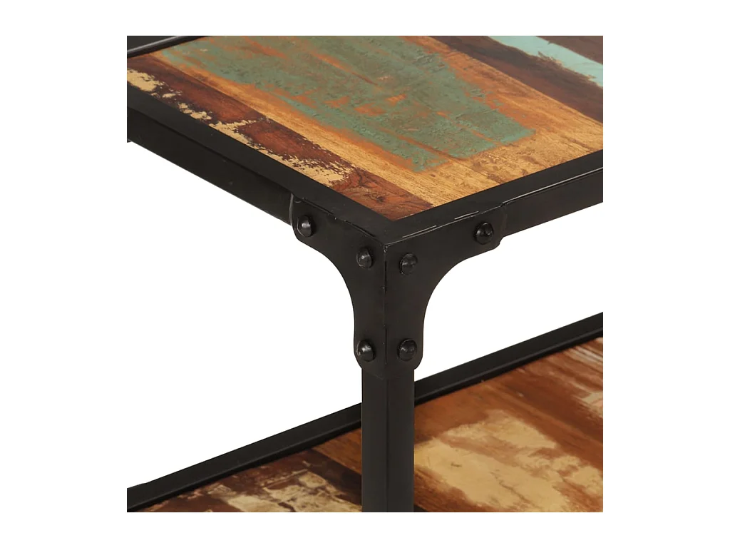 Meuble TV 150x30x41 Bois massif de récupération