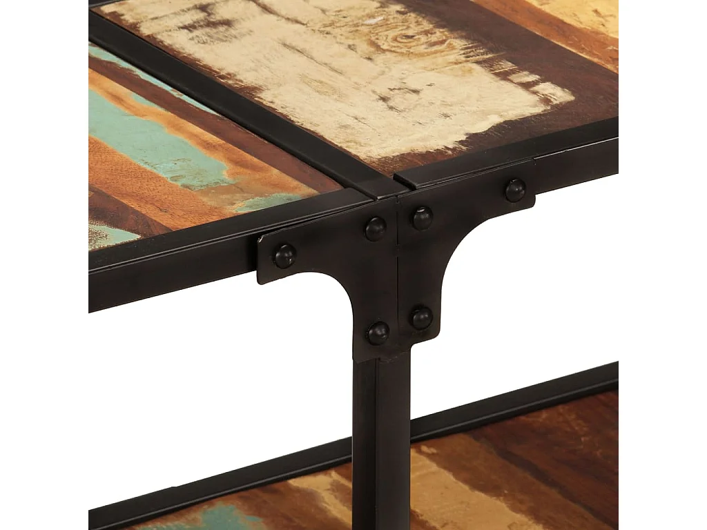 Meuble TV 150x30x41 Bois massif de récupération