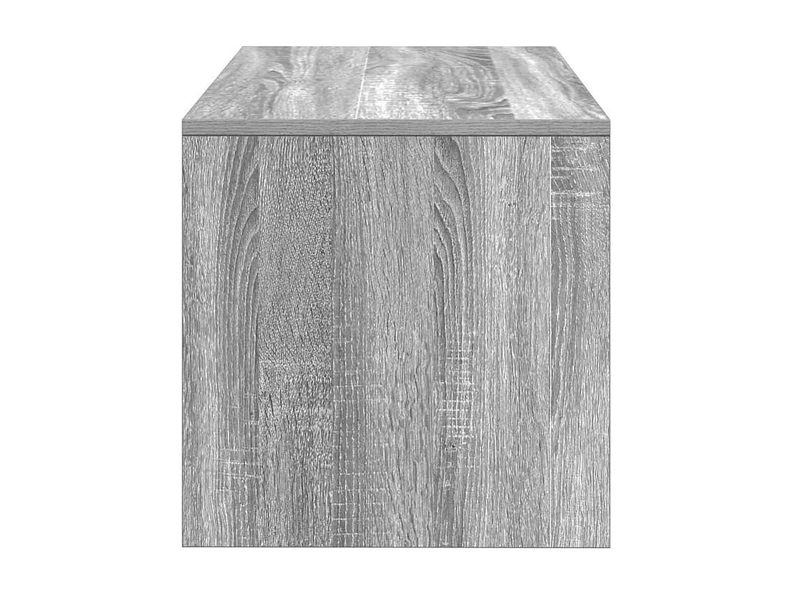 Meuble TV sonoma gris 80x40x40 bois d'ingénierie