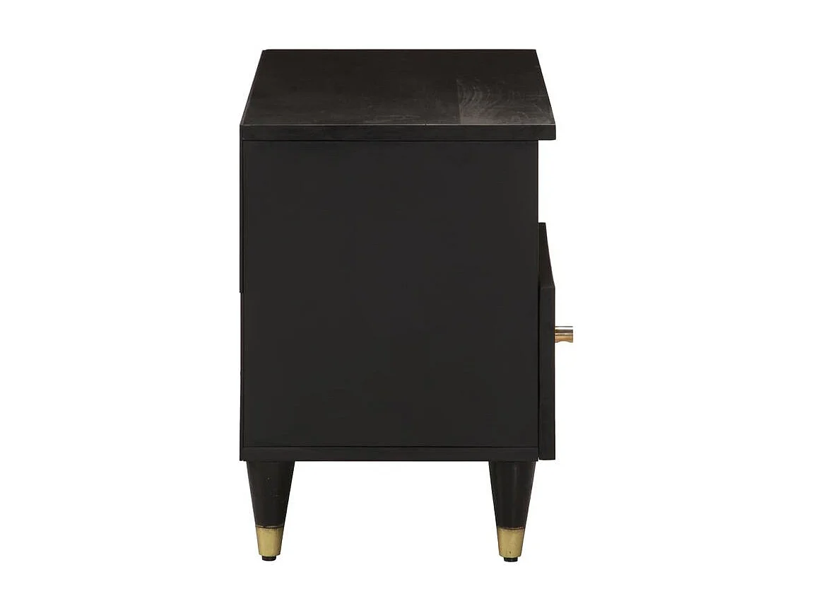 Meuble TV 80x33x46 bois massif de manguier