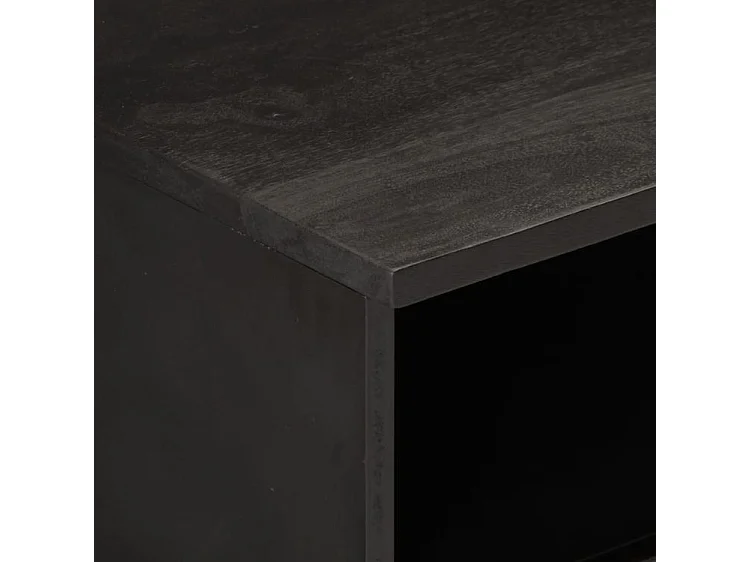 Meuble TV 80x33x46 bois massif de manguier