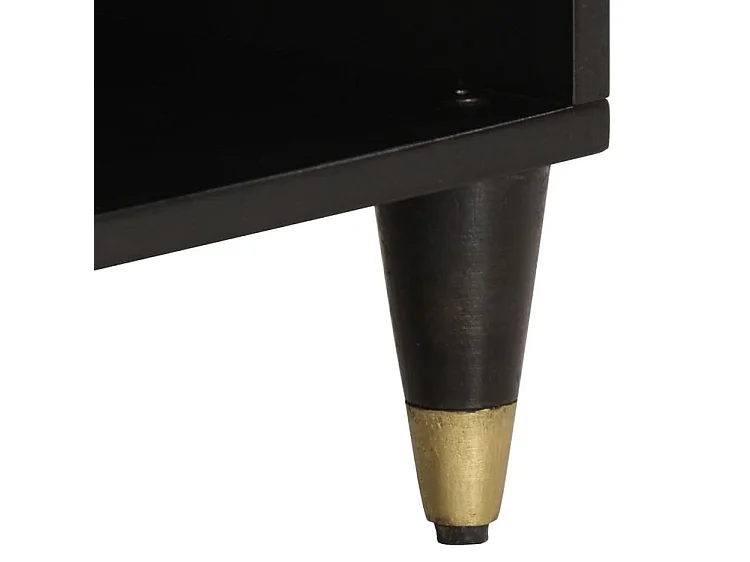 Meuble TV 80x33x46 bois massif de manguier