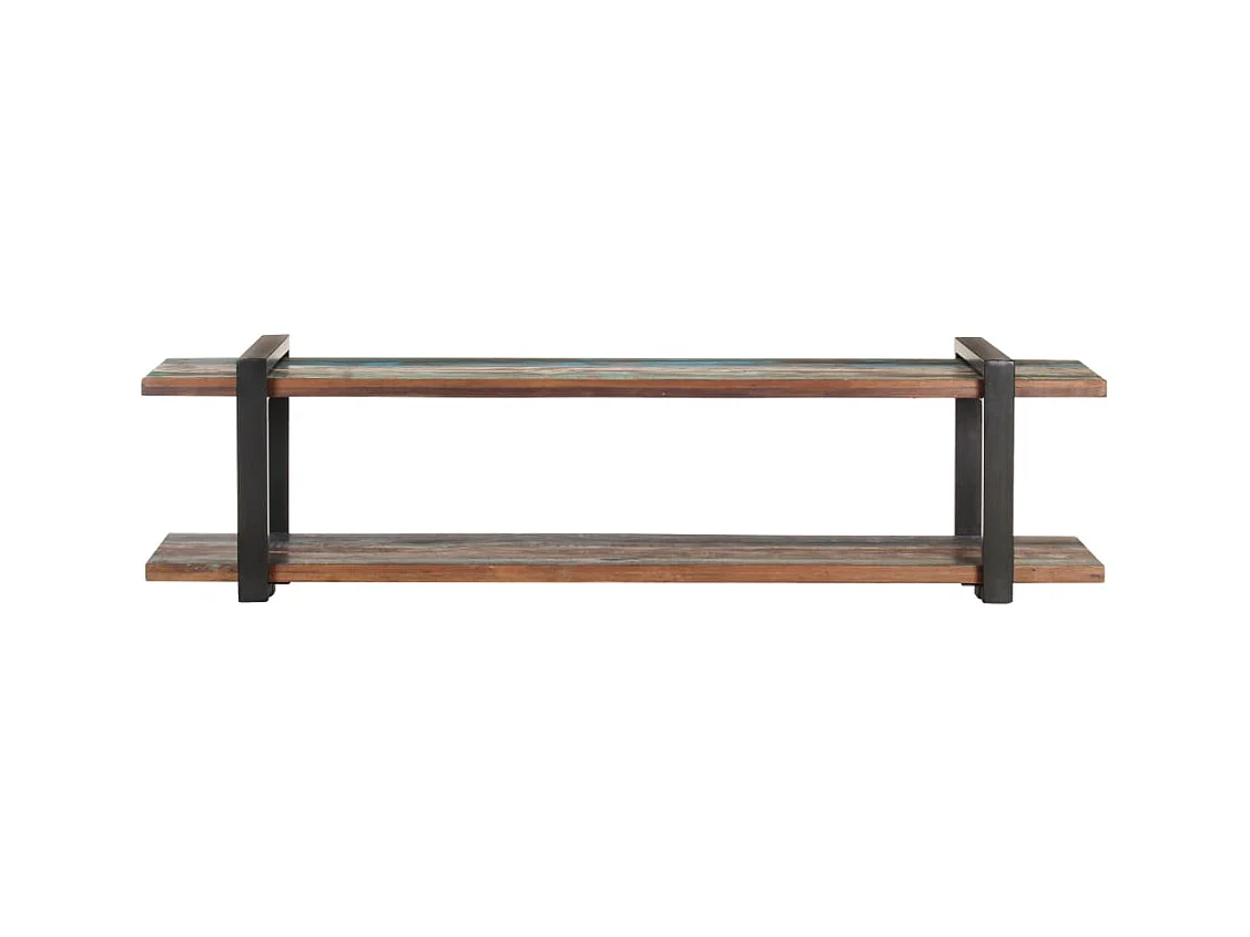 Meuble TV 160x40x40 Bois de récupération massif