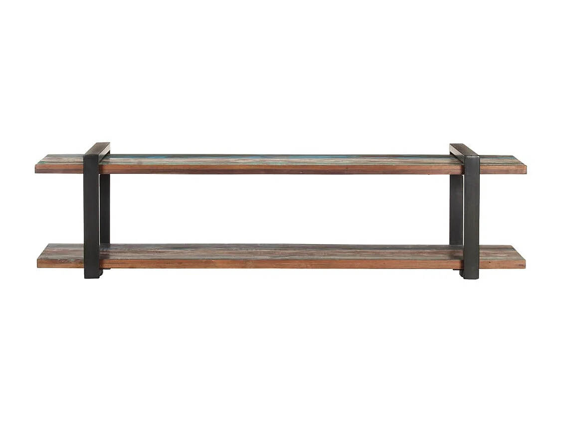 Meuble TV 160x40x40 Bois de récupération massif